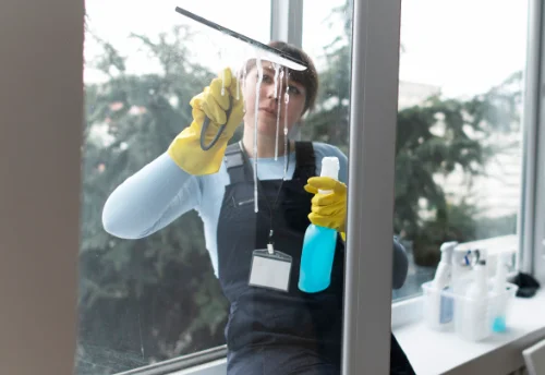 Nettoyage de vitres intérieures et extérieures à Échalou